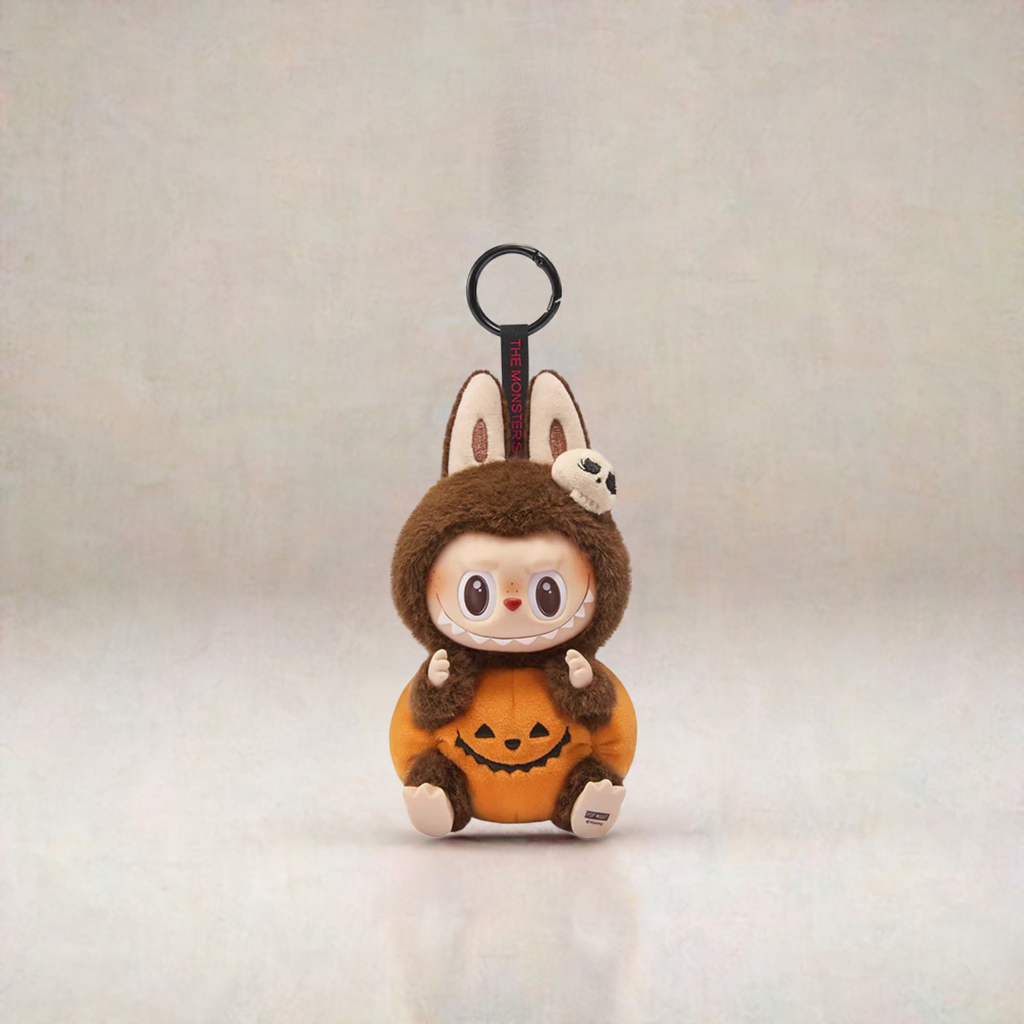 Labubu Sitting Pumpkin Brelok