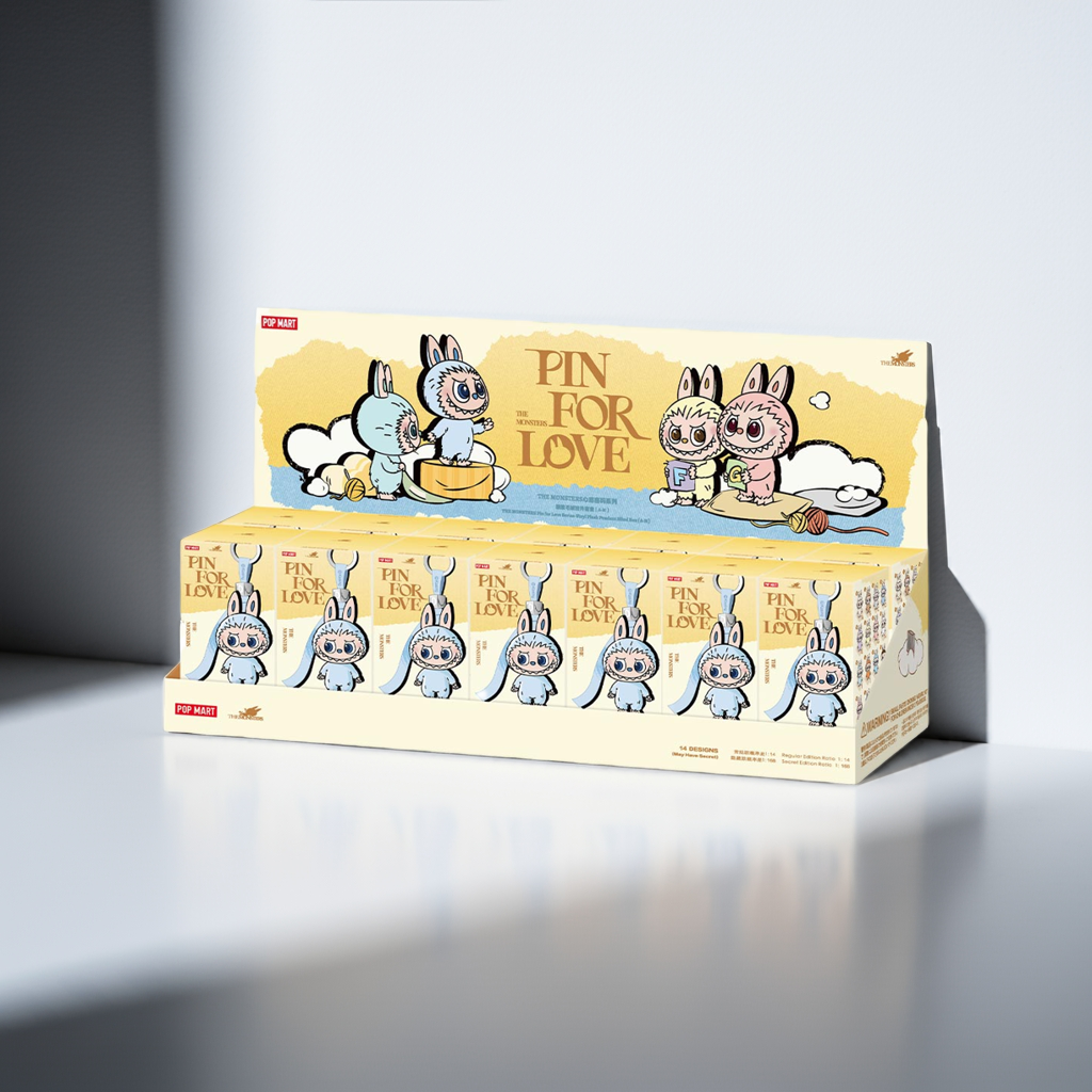 Labubu Pin For Love (Brelok 10,5cm) (A-M)
