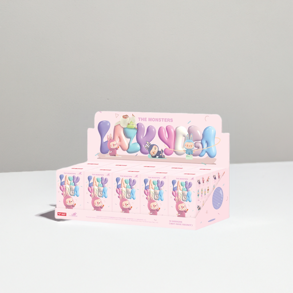 Labubu Lazy Yoga Figurka (BLINDBOX)